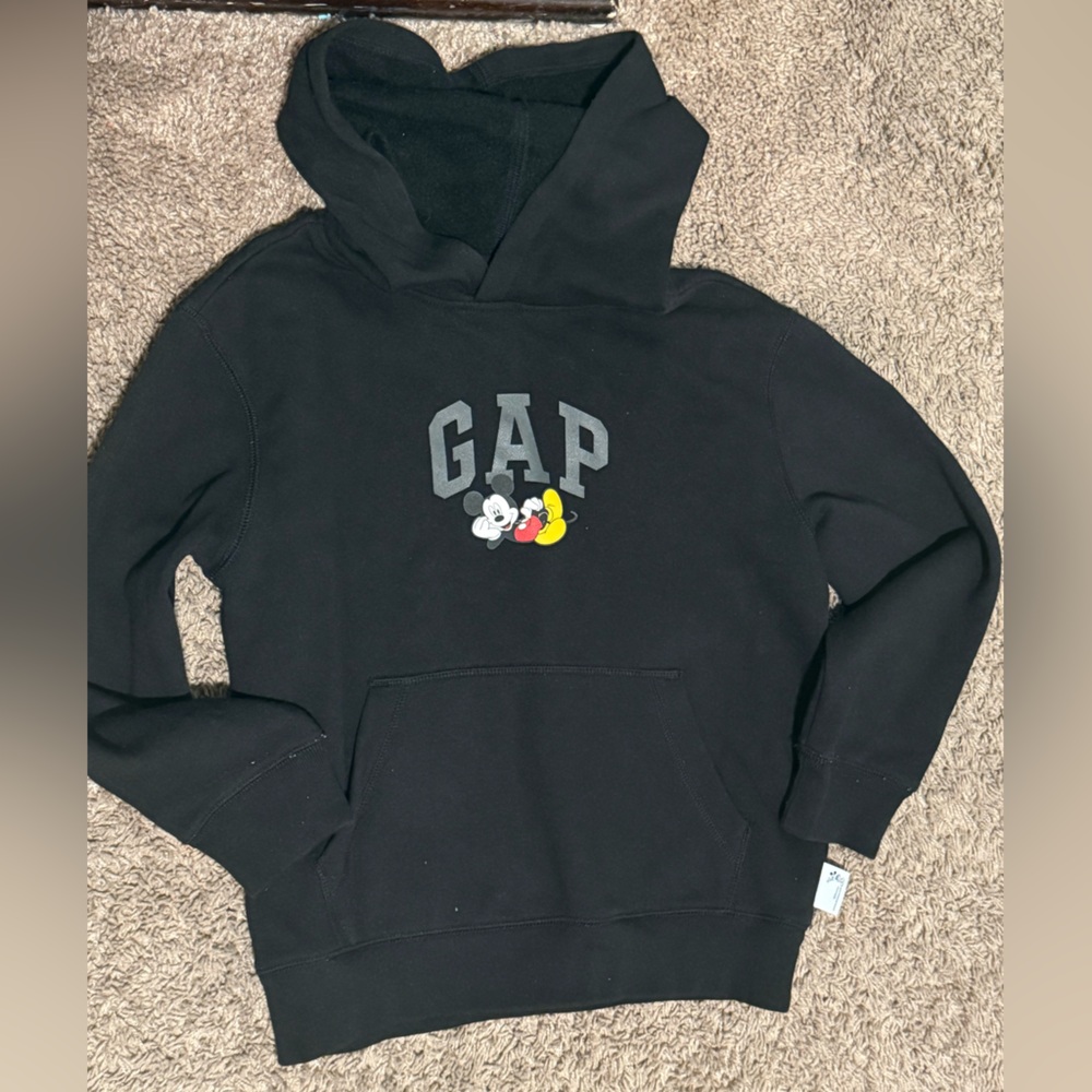 GAP x Disney Black Kids Hoodie